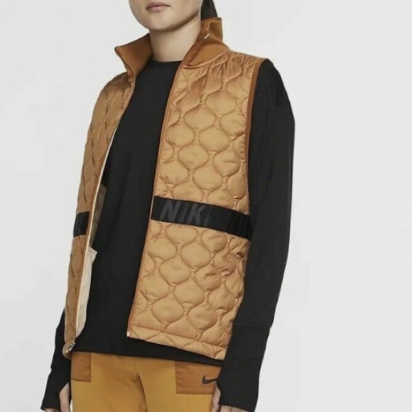 Nike Jackets & Blazers - Women's Nike Aerolayer Running Thermore Vest BV3869-857 Size M